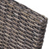 Swen Studio -  Dining Chairs 6 pcs Brown Kubu Rattan and Mango Wood (3x246655)